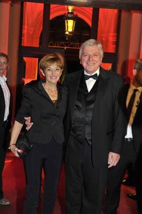 Volker Bouffier (Ministerpräsident Hessen) mit Ehefrau Ursula Hessische Filmpreis Verleihung des Hessische Filmpreis Preis, Auszeichung, Alten Oper Frankfurt 16. Oktober 2015