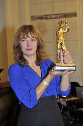 Dörte Franke Hessische Filmpreis Verleihung des Hessische Filmpreis Preis, Auszeichung, Alten Oper Frankfurt 16. Oktober 2015