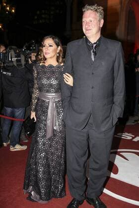 Simone Thomalla und Michael Souvignier bei der Verleihung vom Hessischen Film- und Kinopreis 2015 in der Alten Oper. Frankfurt, 16.10.2015 Foto:xP.xBackx xFuturexImage