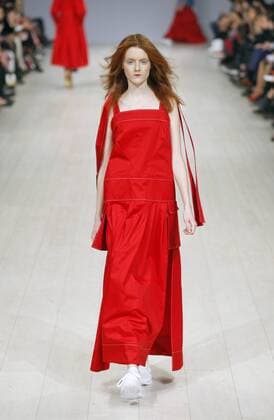 Oct. 17, 2015 - Kiev, Ukraine - A model presents a creation by Flow the Label during the Ukrainian Fashion Week in Kiev, Ukraine, 17 October 2015. The event presents Spring Summer 2016 collections by Ukrainian and international designers from 14 to 20 October. Kiev Ukraine - ZUMAg194