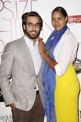 Cassandra Steen mit Ehemann Stephan Kocijan bei der Plus Size Fashion Show in der Kulturkirche Altona. Hamburg, 17.10.2015 Foto:xgbrcix xFuturexImage