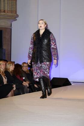 Hayley Hasselhoff bei der Plus Size Fashion Show in der Kulturkirche Altona. Hamburg, 17.10.2015 Foto:xgbrcix xFuturexImage