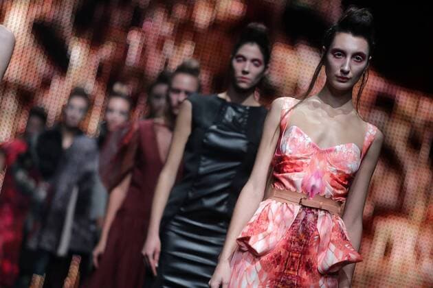 Cro-A-Porter , 3rd night - Croatia 17.10.2015., Zagreb,Croatia - Schwarzkopf Cro-A-Porter in Lauba, 3rd night. Runway Jelena Holec.  GrgurxZucko PIXSELL
