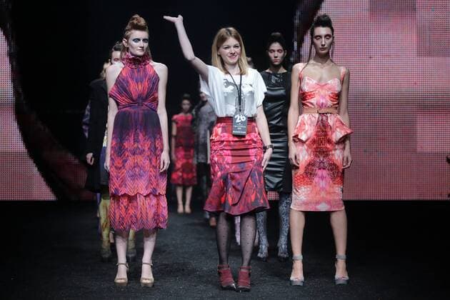 Cro-A-Porter , 3rd night - Croatia 17.10.2015., Zagreb,Croatia - Schwarzkopf Cro-A-Porter in Lauba, 3rd night. Runway Jelena Holec.  GrgurxZucko PIXSELL
