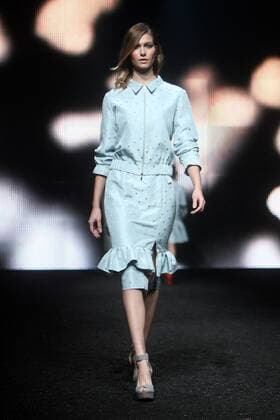 Cro-A-Porter , 3rd night - Croatia 17.10.2015., Zagreb,Croatia - Schwarzkopf Cro-A-Porter in Lauba, 3rd night. Runway Sonja Lamut.  LukaxStanzl PIXSELL