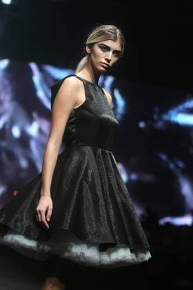Cro-A-Porter , 3rd night - Croatia 17.10.2015., Zagreb,Croatia - Schwarzkopf Cro-A-Porter in Lauba, 3rd night. Runway Lokomotiva, Luka Grubsic and Lana Puljic.  LukaxStanzl PIXSELL
