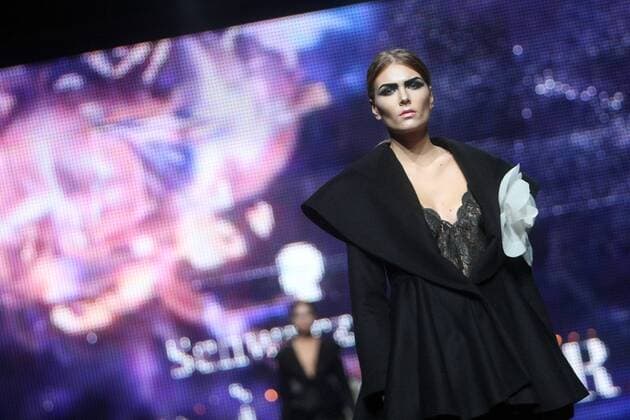 Cro-A-Porter , 3rd night - Croatia 17.10.2015., Zagreb,Croatia - Schwarzkopf Cro-A-Porter in Lauba, 3rd night. Runway Lokomotiva, Luka Grubsic and Lana Puljic.  LukaxStanzl PIXSELL