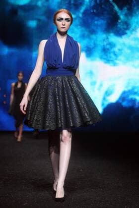 Cro-A-Porter , 3rd night - Croatia 17.10.2015., Zagreb,Croatia - Schwarzkopf Cro-A-Porter in Lauba, 3rd night. Runway Lokomotiva, Luka Grubsic and Lana Puljic.  LukaxStanzl PIXSELL