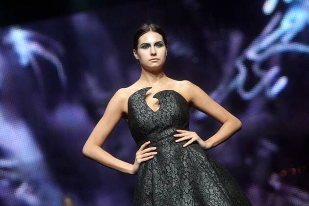 Cro-A-Porter , 3rd night - Croatia 17.10.2015., Zagreb,Croatia - Schwarzkopf Cro-A-Porter in Lauba, 3rd night. Runway Lokomotiva, Luka Grubsic and Lana Puljic.  LukaxStanzl PIXSELL