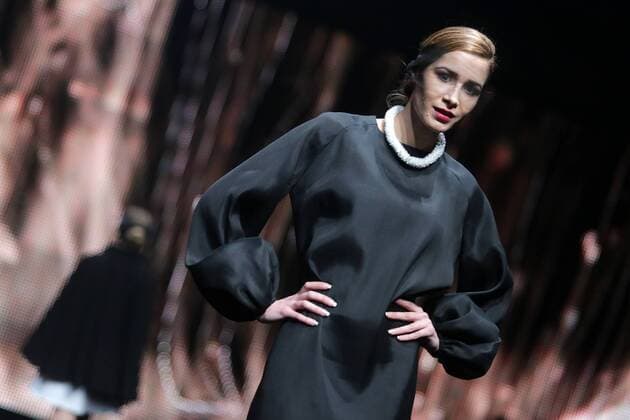Cro-A-Porter , 3rd night - Croatia 17.10.2015., Zagreb,Croatia - Schwarzkopf Cro-A-Porter in Lauba, 3rd night. Runway Twins.  GrgurxZucko PIXSELL