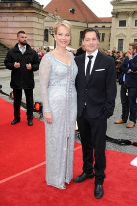 Elina Garanca und Fritz Karl bei der Echo Klassik 2015 Verleihung am 18.10.2015 in Berlin Echo Klassik 2015 in Berlin 