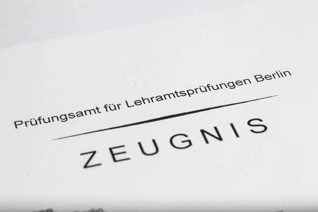Staatsexamenszeugnis für Berlin Staatsexamenszeugnis für Berlin Symbol
