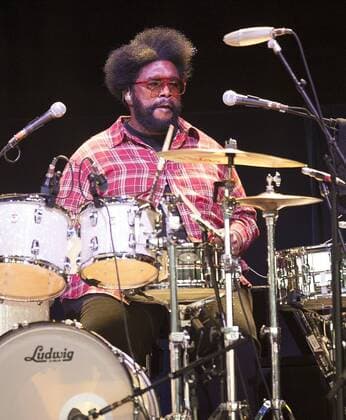 Oct 17, 2015 - Raleigh, North Carolina; USA - Drummer QUESTLOVE of the band THE ROOTS performs live as part of the inaugural 2015 American Roots Music and Arts Festival that took place at the Walnut Creek Amphitheatre located in Raleigh. Copyright 2015 Raleigh USA - ZUMAm78_