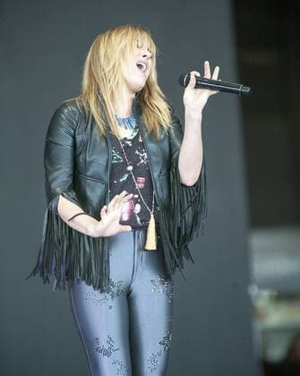 Oct 18, 2015 - Raleigh, North Carolina; USA - Musician GRACE POTTER performs live as part of the inaugural 2015 American Roots Music and Arts Festival that took place at the Walnut Creek Amphitheatre located in Raleigh. Copyright 2015 Raleigh USA - ZUMAm78_