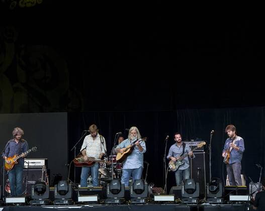 Oct 17, 2015 - Raleigh, North Carolina; USA - Musician VINCE HERMAN of the band Leftover Salmon performs live as part of the inaugural 2015 American Roots Music and Arts Festival that took place at the Walnut Creek Amphitheatre located in Raleigh. Copyright 2015 Raleigh USA - ZUMAm78_