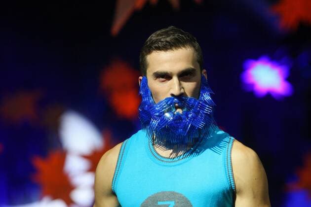 Oct. 18, 2015 - Kiev, Ukraine - A model presents a creation by Ukrainian designer Oleksiy Zalevskiy during the Ukrainian Fashion Week in Kiev, Ukraine, 14 October 2015. The event presents Spring Summer 2016 collections by Ukrainian and international designers from 14 to 18 October. Kiev Ukraine  - ZUMAn230