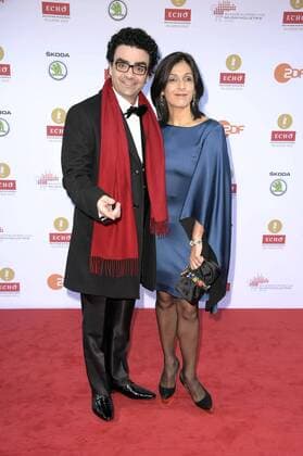 Rolando Villazon mit Ehefrau Lucia beim Echo Klassik 2015 im Konzerthaus. Berlin, 18.10.2015 Foto:xFredericx xFuturexImage