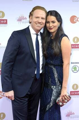 Daniel Hope mit Silvana Kaiser beim Echo Klassik 2015 im Konzerthaus. Berlin, 18.10.2015 Foto:xFredericx xFuturexImage