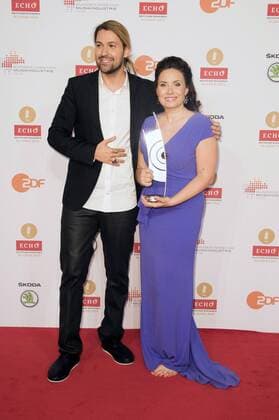 David Garrett und Sonya Yoncheva beim Echo Klassik 2015 im Konzerthaus. Berlin, 18.10.2015 Foto:xFredericx xFuturexImage