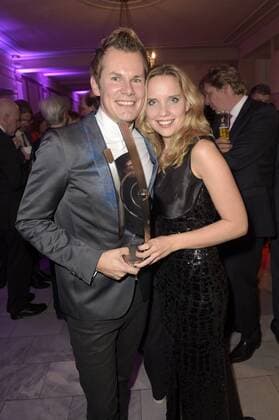Malte Arkona mit Frau Anna-Maria Arkona beim Echo Klassik 2015 im Konzerthaus. Berlin, 18.10.2015 Foto:xFredericx xFuturexImage