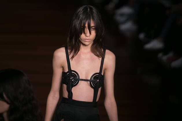 SAO PAULO, Brazil - 10 18 2015: Fashion Week WINTER 2016 - Alexandre Herchcovitch during Fashion Week Winter 2016 held in Sao Paulo.  Ci?axNeder