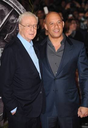 Oct. 19, 2015 - England, United Kingdom - Michael Caine and Vin Diesel attend the European Premiere of The Last Witch Hunter at Empire Leciester Square. United Kingdom - ZUMAs147