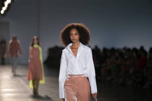 SAO PAULO, Brazil - 10 19 2015: SAO PAULO FASHION WEEK WINTER 2016- Animale during the Sao Paulo Fashion Week Winter 2016 held at Ibirapuera Park.  Ci?axNeder