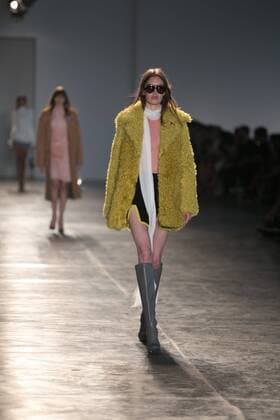 SAO PAULO, Brazil - 10 19 2015: SAO PAULO FASHION WEEK WINTER 2016- Animale during the Sao Paulo Fashion Week Winter 2016 held at Ibirapuera Park.  Ci?axNeder