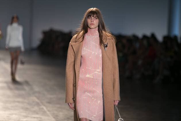SAO PAULO, Brazil - 10 19 2015: SAO PAULO FASHION WEEK WINTER 2016- Animale during the Sao Paulo Fashion Week Winter 2016 held at Ibirapuera Park.  Ci?axNeder