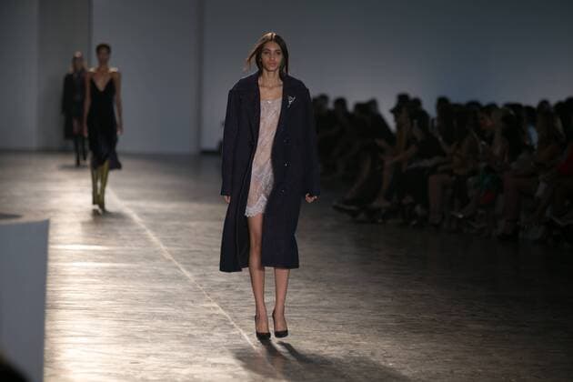 SAO PAULO, Brazil - 10 19 2015: SAO PAULO FASHION WEEK WINTER 2016- Animale during the Sao Paulo Fashion Week Winter 2016 held at Ibirapuera Park.  Ci?axNeder