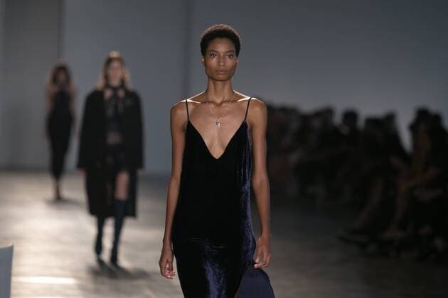 SAO PAULO, Brazil - 10 19 2015: SAO PAULO FASHION WEEK WINTER 2016- Animale during the Sao Paulo Fashion Week Winter 2016 held at Ibirapuera Park.  Ci?axNeder