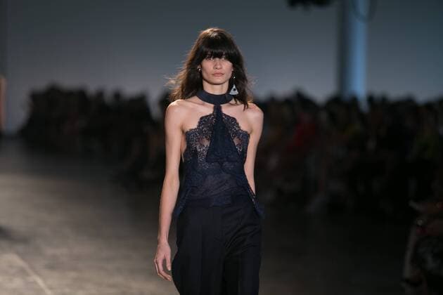 SAO PAULO, Brazil - 10 19 2015: SAO PAULO FASHION WEEK WINTER 2016- Animale during the Sao Paulo Fashion Week Winter 2016 held at Ibirapuera Park.  Ci?axNeder
