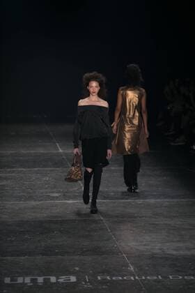 SAO PAULO, Brazil - 10 19 2015: SAO PAULO FASHION WEEK WINTER 2016- A Rachel Davidowicz during Sao Paulo Fashion Week Winter 2016 held at Ibirapuera Park.  Ci?axNeder