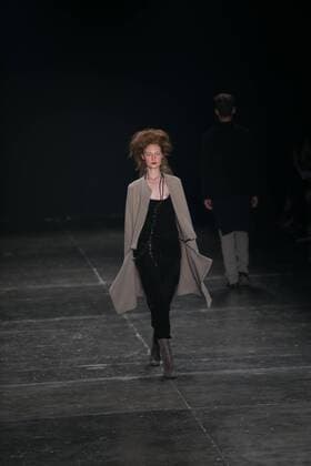 SAO PAULO, Brazil - 10 19 2015: SAO PAULO FASHION WEEK WINTER 2016- A Rachel Davidowicz during Sao Paulo Fashion Week Winter 2016 held at Ibirapuera Park.  Ci?axNeder