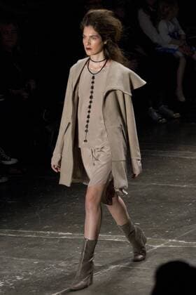 SAO PAULO, Brazil - 10 18 2015: WINTER 2016 Fashion Week stylist Rachel -Desfile Davidowicz during Fashion Week Winter 2016 held in Sao Paulo.  MarcoxGalv?o