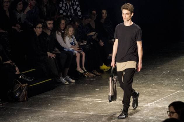 SAO PAULO, Brazil - 10 18 2015: WINTER 2016 Fashion Week stylist Rachel -Desfile Davidowicz during Fashion Week Winter 2016 held in Sao Paulo.  MarcoxGalv?o