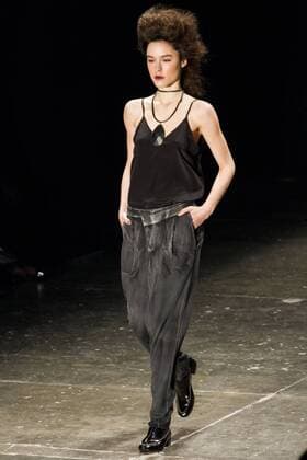 SAO PAULO, Brazil - 10 18 2015: WINTER 2016 Fashion Week stylist Rachel -Desfile Davidowicz during Fashion Week Winter 2016 held in Sao Paulo.  MarcoxGalv?o