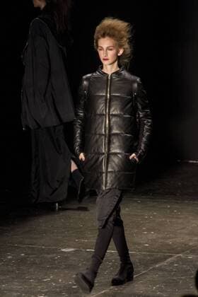 SAO PAULO, Brazil - 10 18 2015: WINTER 2016 Fashion Week stylist Rachel -Desfile Davidowicz during Fashion Week Winter 2016 held in Sao Paulo.  MarcoxGalv?o