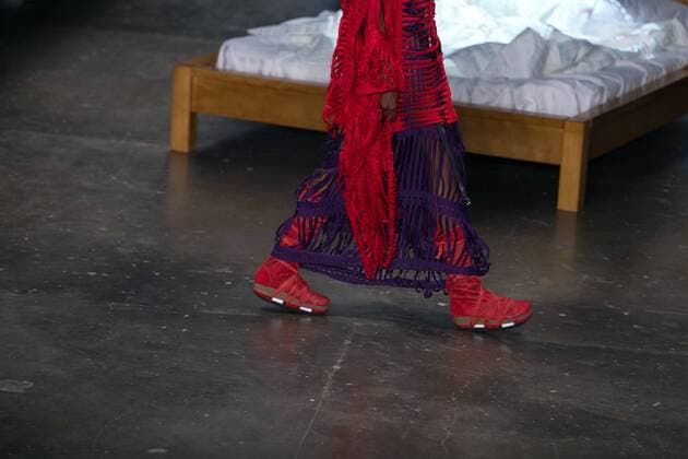 SAO PAULO, Brazil - 10 19 2015: SAO PAULO FASHION WEEK WINTER 2016- Ronaldo Fraga during the Sao Paulo Fashion Week Winter 2016 held at Ibirapuera Park.  Ci?axNeder