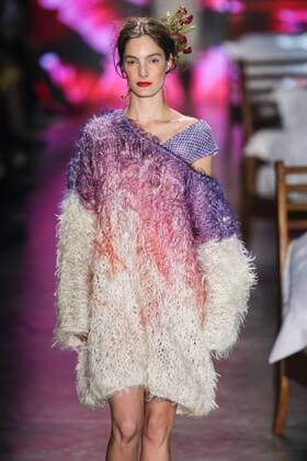 Oct. 19, 2015 - Sao Paulo, Brazil - A model presents a creation by Ronaldo Fraga during the 2016 Winter collection of the Sao Paulo Fashion Week. Sao Paulo Brazil - ZUMAp133