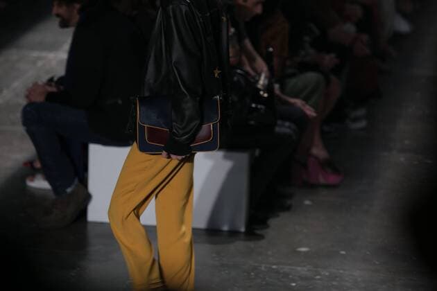 SAO PAULO, Brazil - 10 19 2015: SAO PAULO FASHION WEEK WINTER 2016- Lilly Sarti during Sao Paulo Fashion Week Winter 2016 held at Ibirapuera Park.  Ci?axNeder