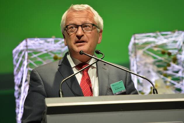 - BRUSSELS, BELGIUM: Yvan De Cock Bnp Parisbas Fortis pictured during the award ceremony for the 21st edition of Onderneming van het jaar (Dutch-speaking company of the year), Tuesday 20 October 2015, in Brussels.  DAVIDxSTOCKMAN 04724979