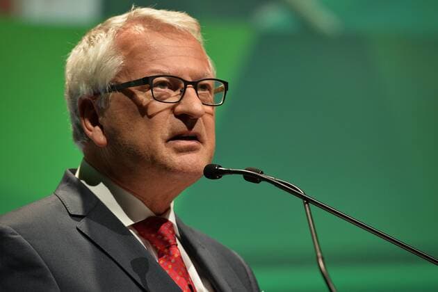 - BRUSSELS, BELGIUM: Yvan De Cock Bnp Parisbas Fortis pictured during the award ceremony for the 21st edition of Onderneming van het jaar (Dutch-speaking company of the year), Tuesday 20 October 2015, in Brussels.  DAVIDxSTOCKMAN 04724980