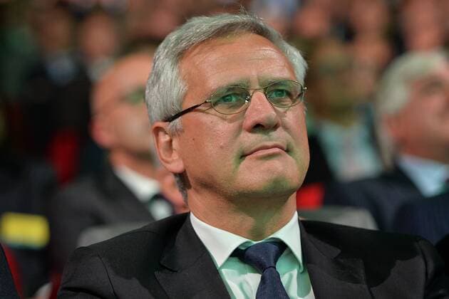 - BRUSSELS, BELGIUM: Vice-Prime Minister and Minister of Employment, Economy and Consumer Affairs Kris Peeters pictured during the award ceremony for the 21st edition of Onderneming van het jaar (Dutch-speaking company of the year), Tuesday 20 October 2015, in Brussels.  DAVIDxSTOCKMAN 04724983