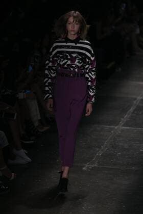 SAO PAULO, Brazil - 10 20 2015: Fashion Week WINTER 2016 - GIG Couture during Fashion Week Winter 2016 held in Sao Paulo.  Ci?axNeder