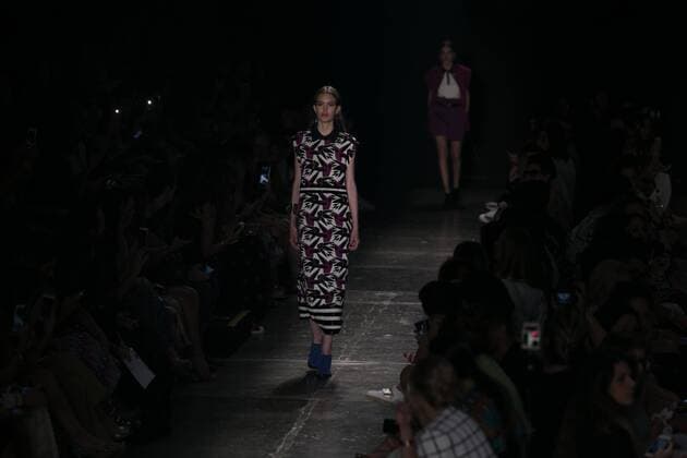SAO PAULO, Brazil - 10 20 2015: Fashion Week WINTER 2016 - GIG Couture during Fashion Week Winter 2016 held in Sao Paulo.  Ci?axNeder