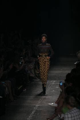 SAO PAULO, Brazil - 10 20 2015: Fashion Week WINTER 2016 - GIG Couture during Fashion Week Winter 2016 held in Sao Paulo.  Ci?axNeder
