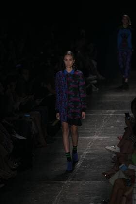 SAO PAULO, Brazil - 10 20 2015: Fashion Week WINTER 2016 - GIG Couture during Fashion Week Winter 2016 held in Sao Paulo.  Ci?axNeder