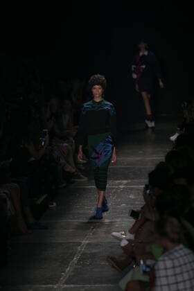 SAO PAULO, Brazil - 10 20 2015: Fashion Week WINTER 2016 - GIG Couture during Fashion Week Winter 2016 held in Sao Paulo.  Ci?axNeder