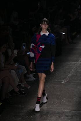 SAO PAULO, Brazil - 10 20 2015: Fashion Week WINTER 2016 - GIG Couture during Fashion Week Winter 2016 held in Sao Paulo.  Ci?axNeder